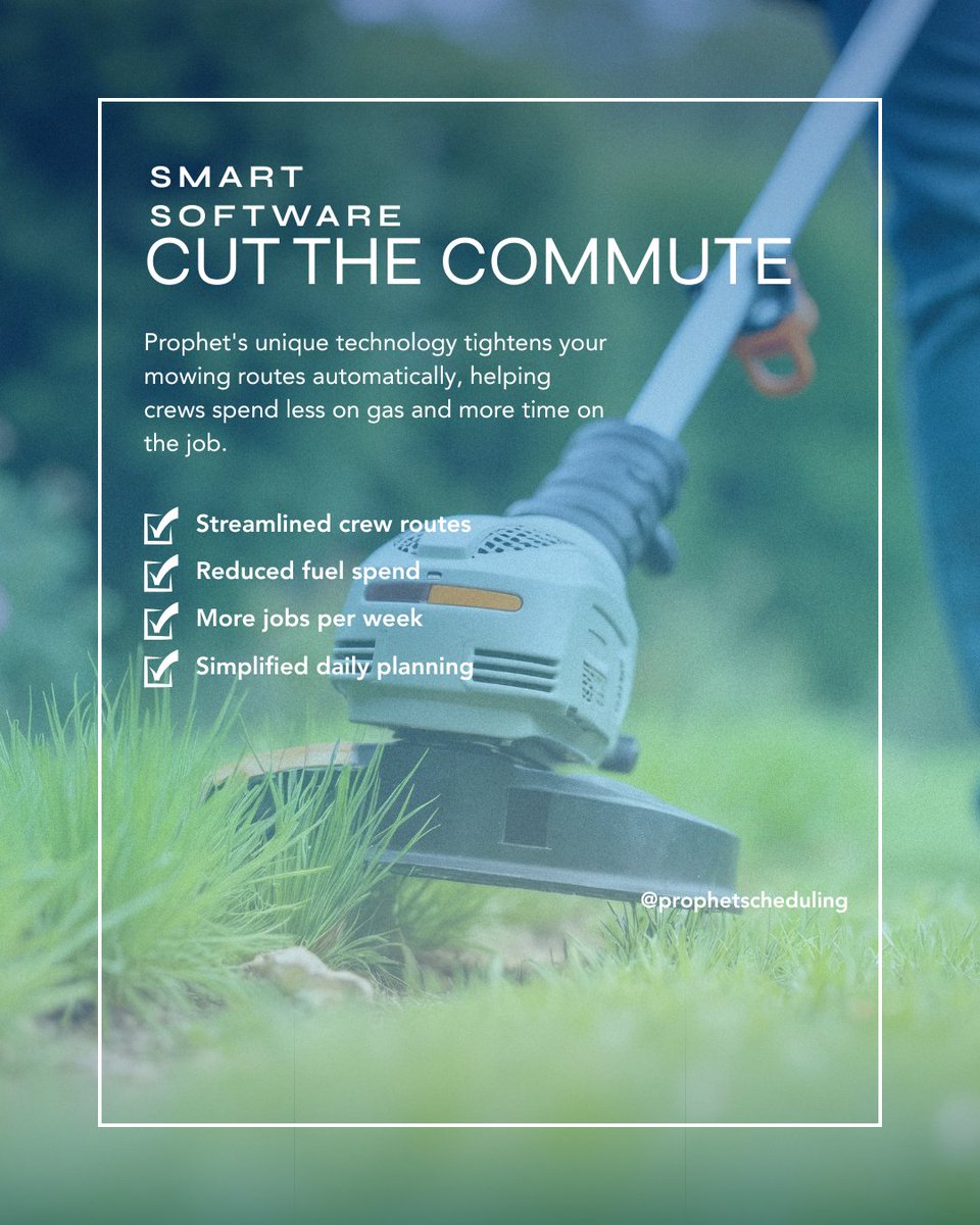 ProphetSchedule's tweet photo. Cut the commute.
#HomeServices #ServiceIndustrySoftware #FieldServiceManagement #BusinessSolutions #HomeServiceSoftware #SchedulingSoftware #InvoiceManagement #CRMSoftware #WorkOrderManagement #JobScheduling #DispatchingSoftware #MobileWorkforce #JobManagement https://t.co/q0bNjYhLgN