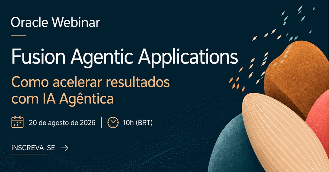 RodrigoDonats's tweet photo. Como a IA pode ir além da automação? Descubra no Oracle Webinar como as Oracle Fusion Agentic Applications automatizam processos, aceleram decisões e impulsionam resultados. 

Inscreva-se: https://t.co/nzuNoXkYBa https://t.co/TyJiGSD6yG