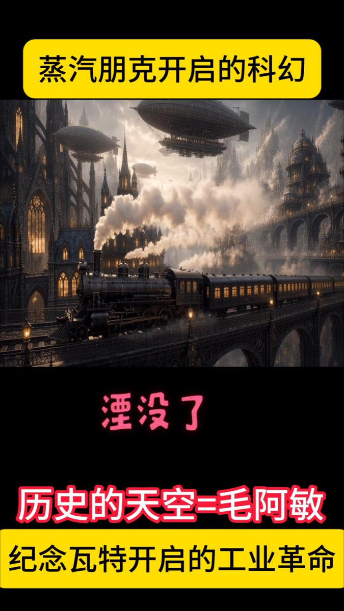 88rola88's tweet photo. I can make my own steampunk movies with Grok Imagine.