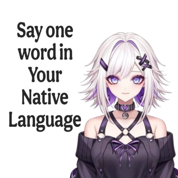 faenoa's tweet photo. One word. One language. Let’s see what you got 👀 https://t.co/xMOJ7K2WwY