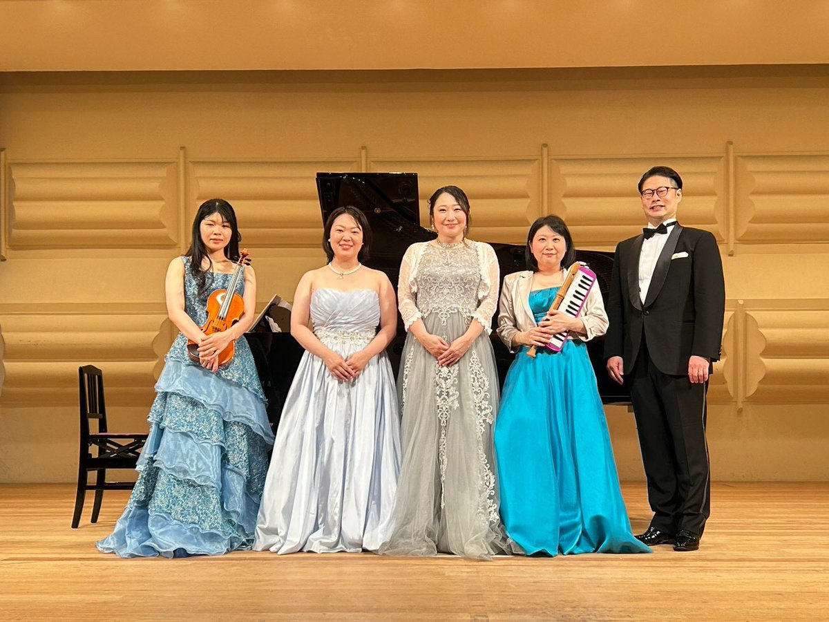 gruppofresco's tweet photo. 親子ふれあいコンサート、無事に終了いたしました♪
5日は田原文化会館、6日は豊橋市公会堂と2日間にわたって、多くの子どもたちと音楽を通して触れ合えたこと、我々にとってもとても心あたたまる時間をいただけました。 https://t.co/yBF6vJdqUA