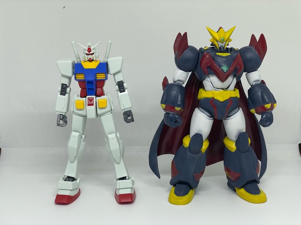 don_patch_rx's tweet photo. 「激昂無頼!!ガン・バルゼー」
アニメ見て、勢いのまま作成。
約14cm。

#ガンバルゼー
#令和のダラさん https://t.co/nF1GmCCrB3
