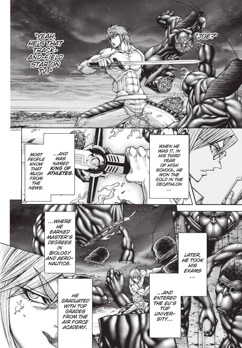 CinqJoursIci's tweet photo. Manga : Terra Formars
#テラフォーマーズ #Seinen #Action #Horror #Sciencefiction #Tragic #Evolution #Gore #War #Postapocalyptique #Scientific #SasugaYu #TachibanaKenichi #SerieB #Akari #Joseph https://t.co/WIg8NqGSpK