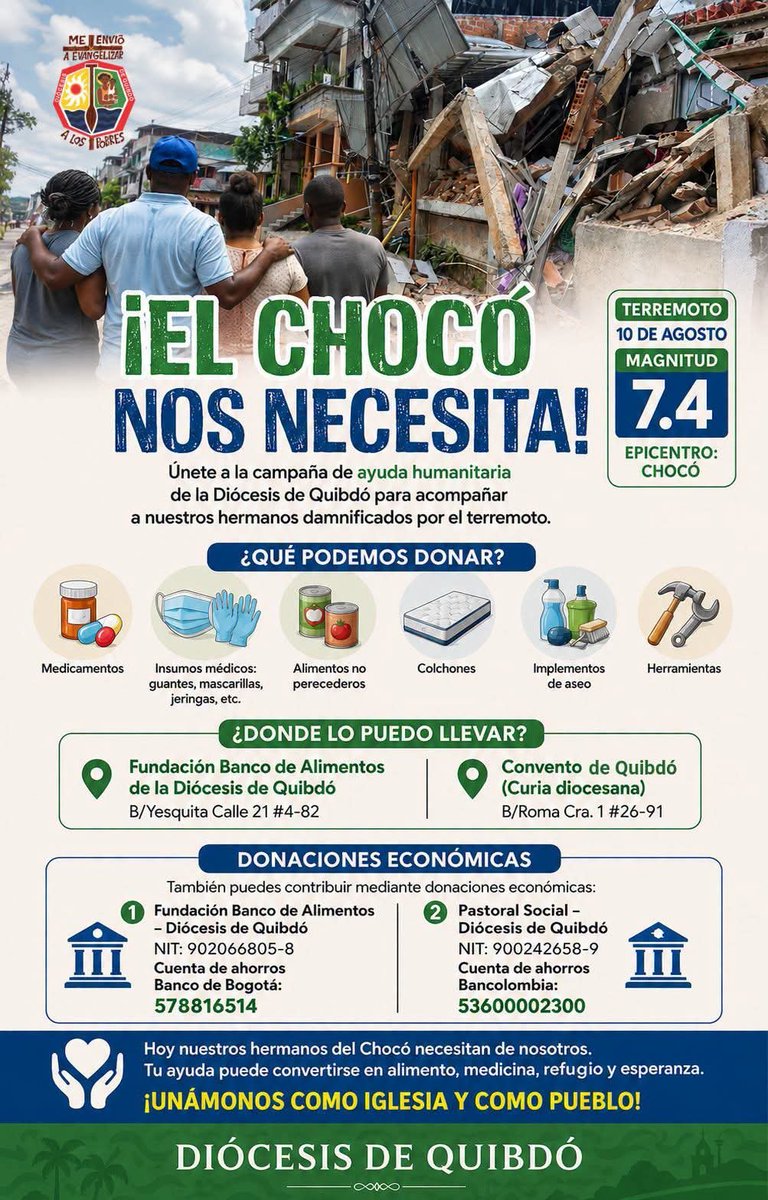 MarxLov3bts's tweet photo. Aquí también pueden donar para la gente del chocó que también nos necesita, compartan por favor, ayudemos. https://t.co/FMSu27goLp