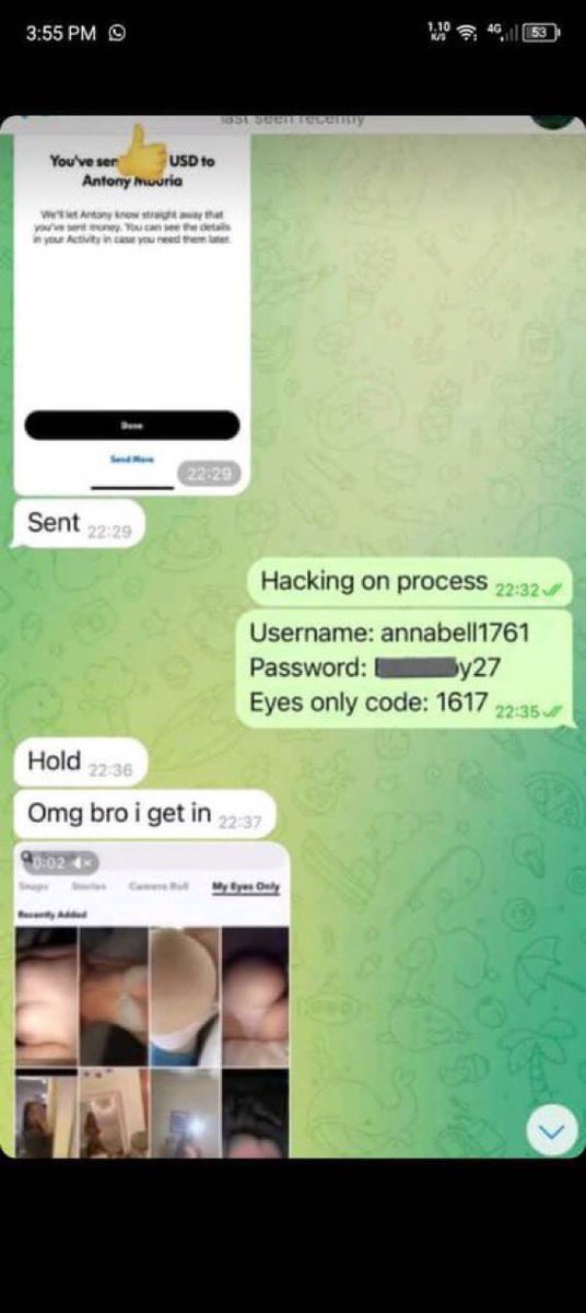 MohitDave44's tweet photo. Snapchat hacking fast hack on telegram channel I hack all social media recovery and access to iCloud, let's spy her now ans check what she got on her eyesonly text me () - ^
#Snaphack #nolimit #momson #nsfwtwt
#monkeyappleak #sstvi #buyingcontent #teenagegirls https://t.co/sKeszKe4wL
