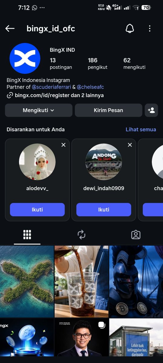 RamaJui's tweet photo. @BingX_ID_Ofc Done min , moga win
Uid : 38085336 https://t.co/GIMnL8ihzR
