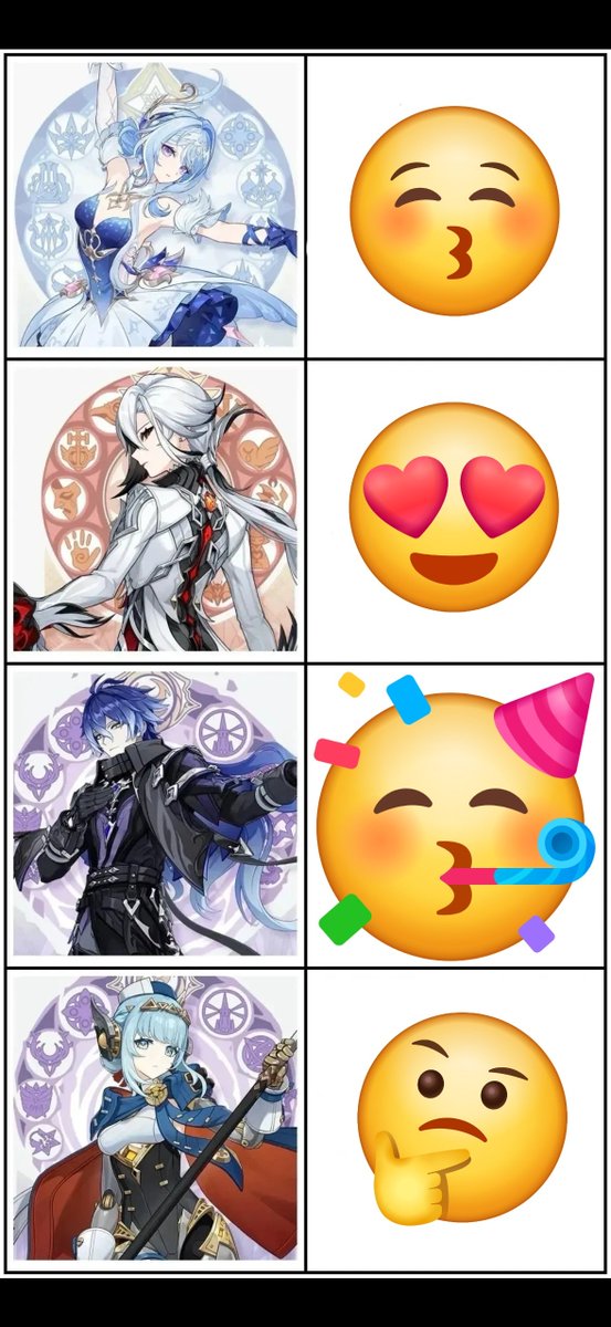 Viioart's tweet photo. My Pull hopes for the update #genshin https://t.co/tURjtsEi0k