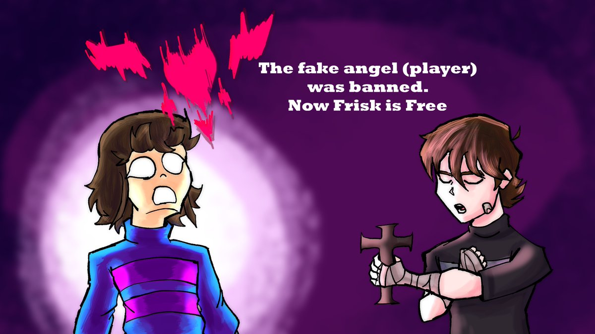 DrawVieira's tweet photo. Finally! CCfrisk finish, or DeterBite idk.
#undertaleㅤ #Frisk #CryingChild #FNAF #puppettears #fnafCC https://t.co/3tAh0Oxlnm