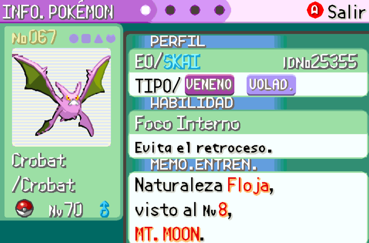 Skaiirm's tweet photo. @Dragonsden95 Por cierto, no uso al Zubat inicial porque me salió un shiny https://t.co/GKD5SfIQWx