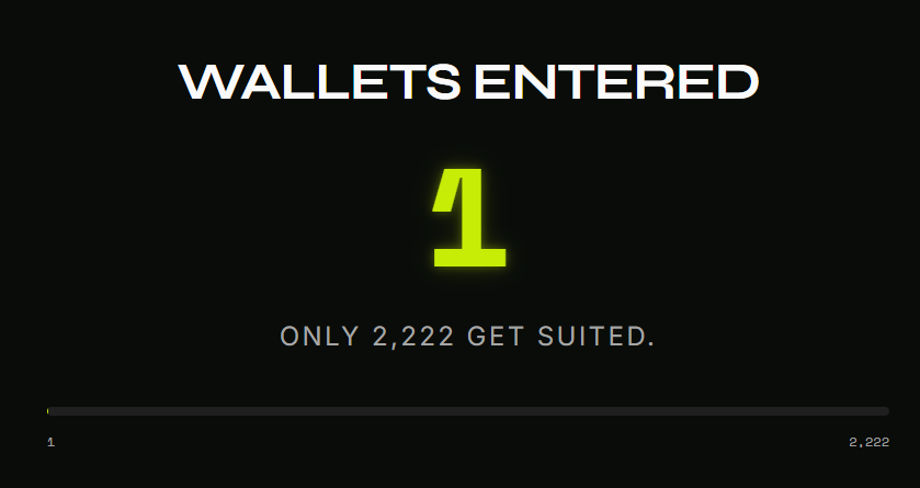 TheSuitedApes's tweet photo. 🚨 #ROBINHOOD… WHO’S GETTING SUITED? 🐵🎩

2,222 Suited Apes.

💚 100% FREE MINT
🛠️ Utility from Day 1
⛓️ Built on Robinhood Chain

Want a chance to make the 2,222 whitelist?
✅ Submit your wallet at https://t.co/u8JHyAxTDU
🔁 RETWEET this post
🏷️ TAG 1 or more robinhood 

Only 2,222 wallets will be randomly selected.

No mint price. FREE means FREE.

If you’re seeing this… you’re EARLY. 👀🎩
Follow the movement → @TheSuitedApes