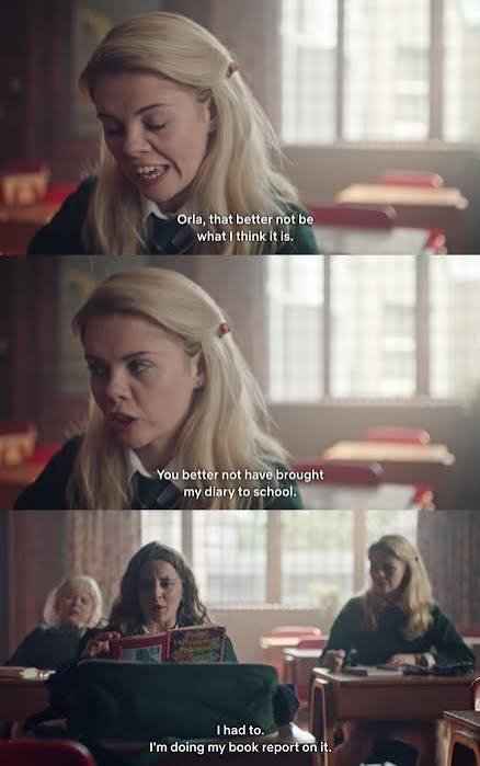 goddammitsarah's tweet photo. really think derry girls might be the funniest show in terms of how many punches they manage to fit in every five or so seconds, it's unbelievable what this show does in such a short amount of time https://t.co/ZAhV2iXbZX