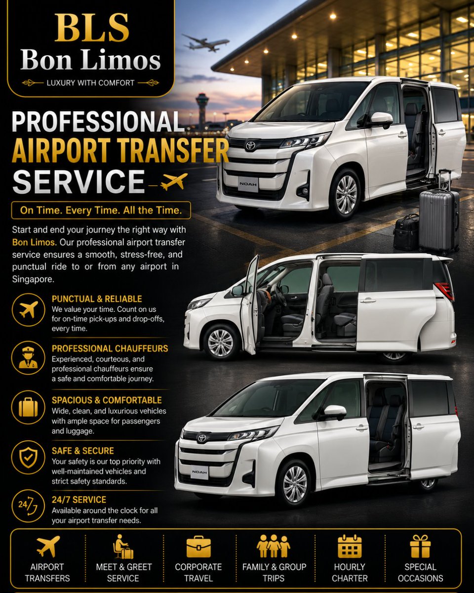 bon_limo's tweet photo. Travel to and from the airport with confidence using Bon Limos' professional airport transfer service. We provide timely pickups, comfortable luxury vehicles, and experienced chauffeurs to ensure a seamless travel experience. 

https://t.co/sbzKD6z4wA

#AirportTransfer https://t.co/uzzsJAxPiG