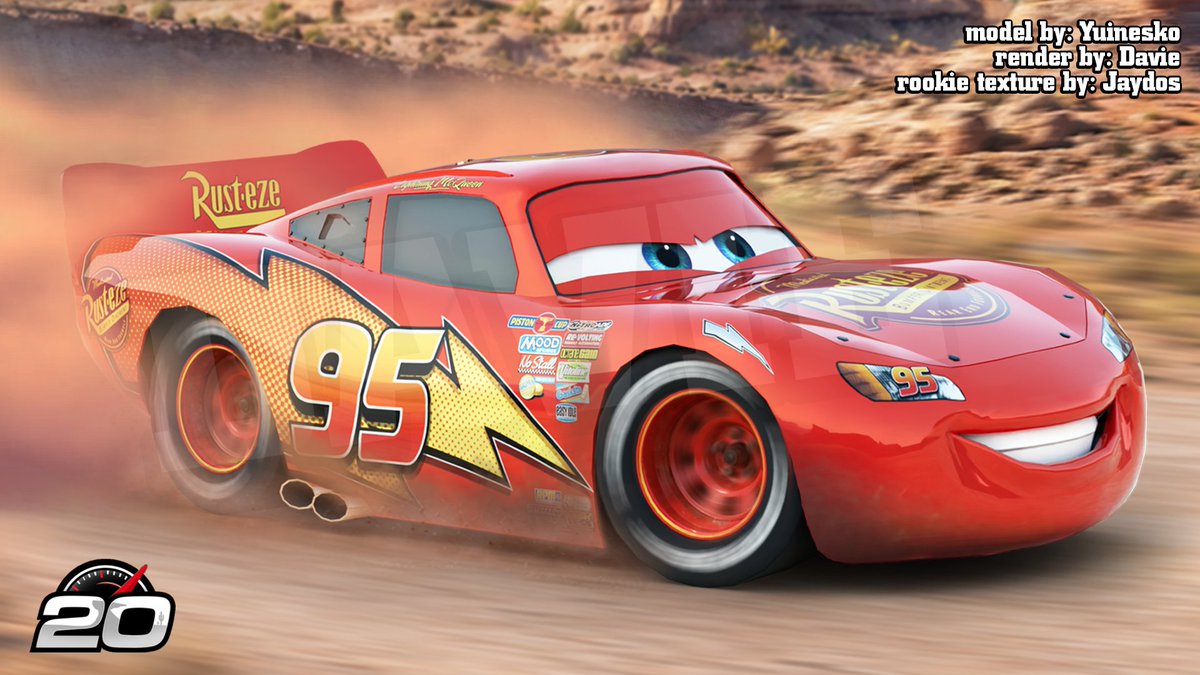 ItsMe_Davie's tweet photo. me when im lowk late to the Cars 20th Anniversary hype.

Happy LATE 20th Anniversary Cars!! https://t.co/m5xThLMaTx