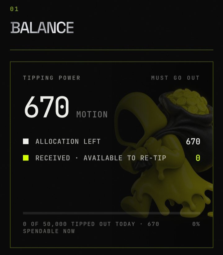 aapcibex's tweet photo. Ada yang masih 0 nggak $motion nya? Tapi send ke yang lain berhasil. Malah tipping power nya yang nambah terus,

@tipmotion @motion https://t.co/mYOOtFKsXV