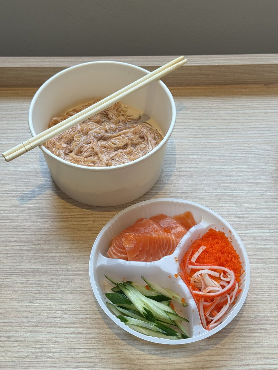 KMLNNK's tweet photo. กินตามชาว X วันก่อนเห็นคนลงละน่ากินมากกก แซลมอนครีมเมนไทโกะ คือนัว เข้มข้นกว่าที่คิด ให้ไข่กุ้งมาเน้นๆ แล้วกินกับเส้นบุกกุบกับ อยากให้มีสาขาใกล้บ้าน 🥹🫶

https://t.co/vWXilLX8kd https://t.co/6I3r7A8sbR