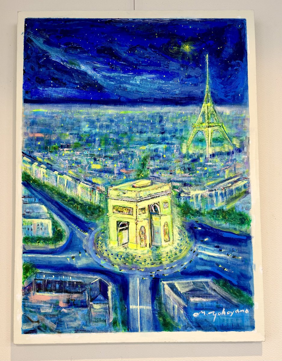 okasgk11's tweet photo. 【第2回 横山益男 絵画展 開催中】 
現在「横山益男 絵画展」を開催中です✨ フランス・パリの美しい風景を描いた作品を中心にお届けしています🎨 まるで現地を旅しているような優雅で心惹かれるひとときを、ぜひお楽しみください✨
🗓️8月23日(日)まで 

👇👇👇展示作品の中から2点を特別に💁✨ https://t.co/zVikGmhpfb
