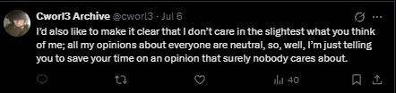 zedkit404's tweet photo. This is the first and last tweet I'll make about this, but how disgusting it is to see this. Not only did you take nudes from a minor, but you also ran away, evading responsibility for your actions, and now you're temporarily back saying you don't care what people say https://t.co/OLCLUe4QwF