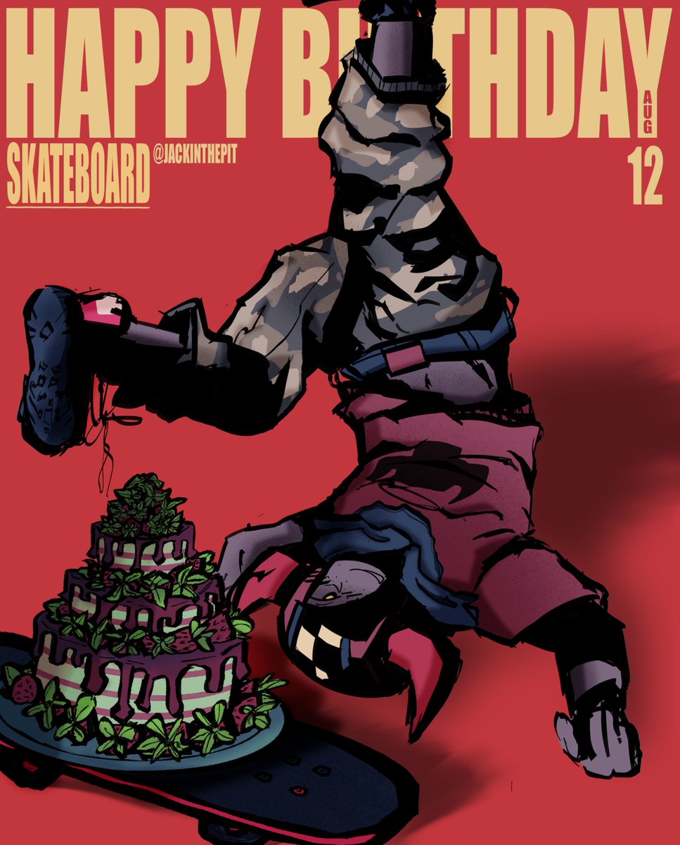 JackInThePit's tweet photo. Happy birthday little skateboard, you have 4 days. 

#phighting https://t.co/AIXPysTHaD