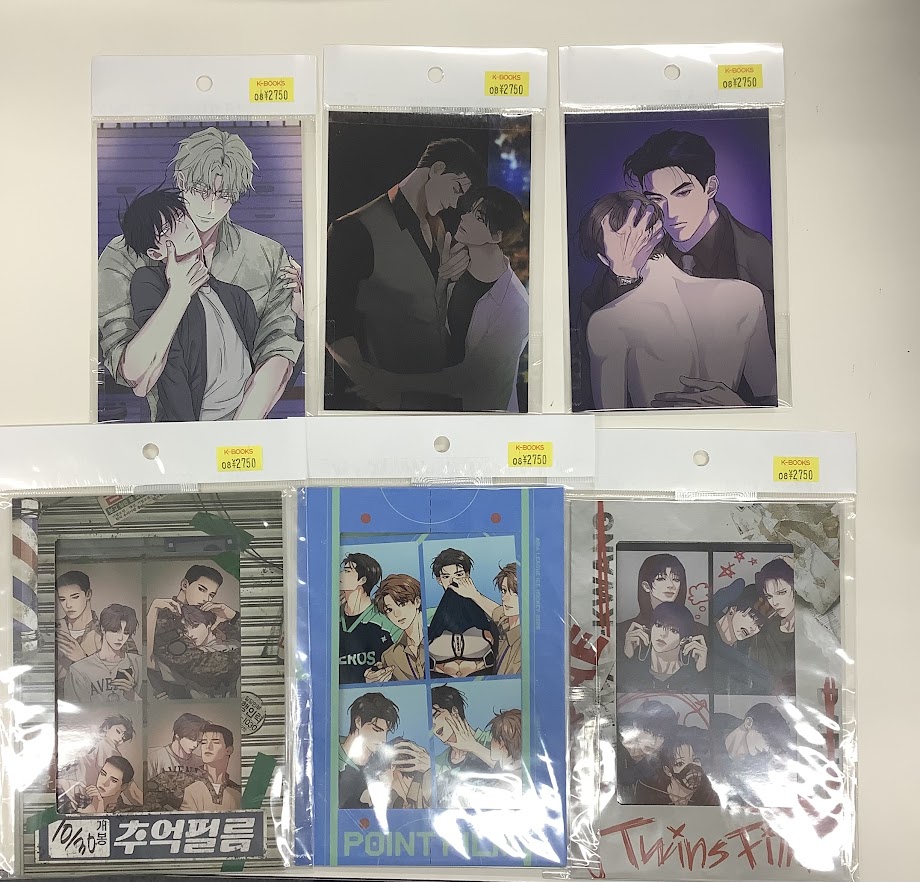 入荷情報】 FEEL THE RED タイ限定グッズより、 韓国BL『リミテッド