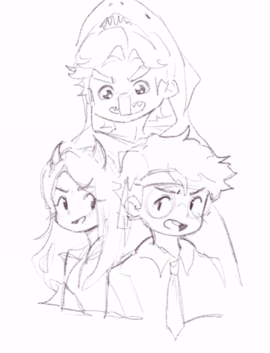 KOmy_0o's tweet photo. MIREN EL SILLYTRIO QUE DIBUJO TINA AWWWW 😭🤍 https://t.co/855XpTNk2X