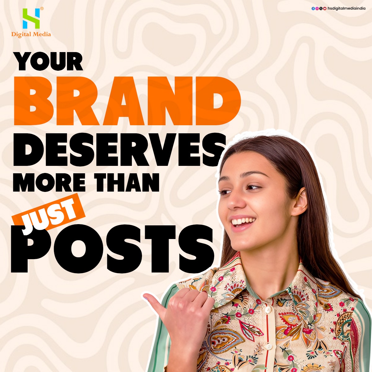 hsdigitalmediai's tweet photo. A brand is not built by posting every day.
It is built by understanding people, creating the right strategy, and showing up with a purpose. 

#hsdigitalmedia #digitalmarketing #brandstrategy #socialmediamarketing #seo #performancemarketing #branding #marketingagency https://t.co/gwlAYf6wqF