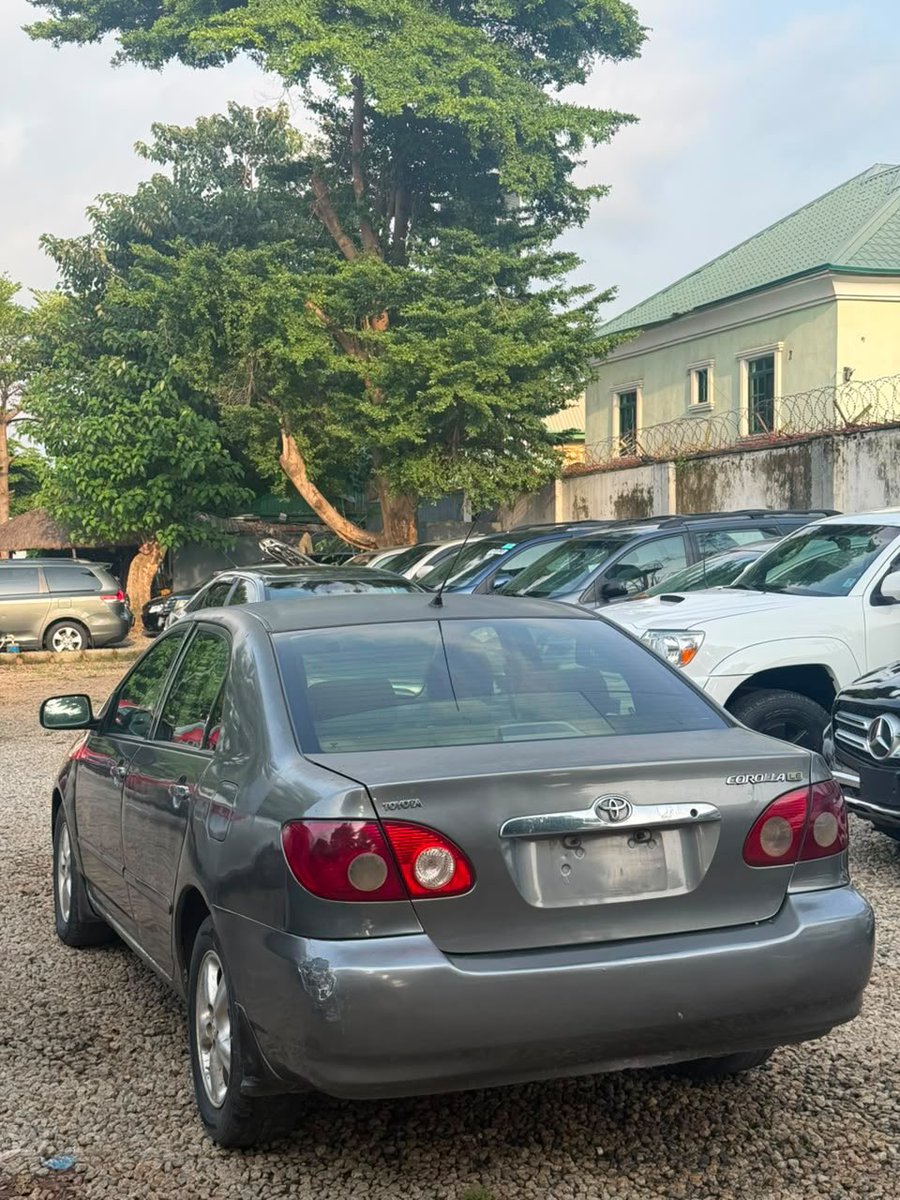 amlautosng's tweet photo. MONEY NEEDED🚨🚨🚨 Distress🔥🔥 Toyota Corolla 2005 model, Original duty! Clean title 
🅿️3.8M Only

📍ABUJA🇳🇬 https://t.co/gMSwXeKo7I