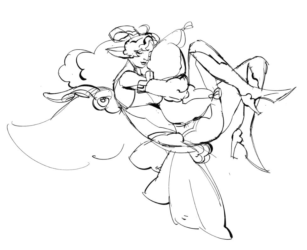 cerulienn's tweet photo. overwatch sheep wip before bed 💤 https://t.co/LToKzlbWN8