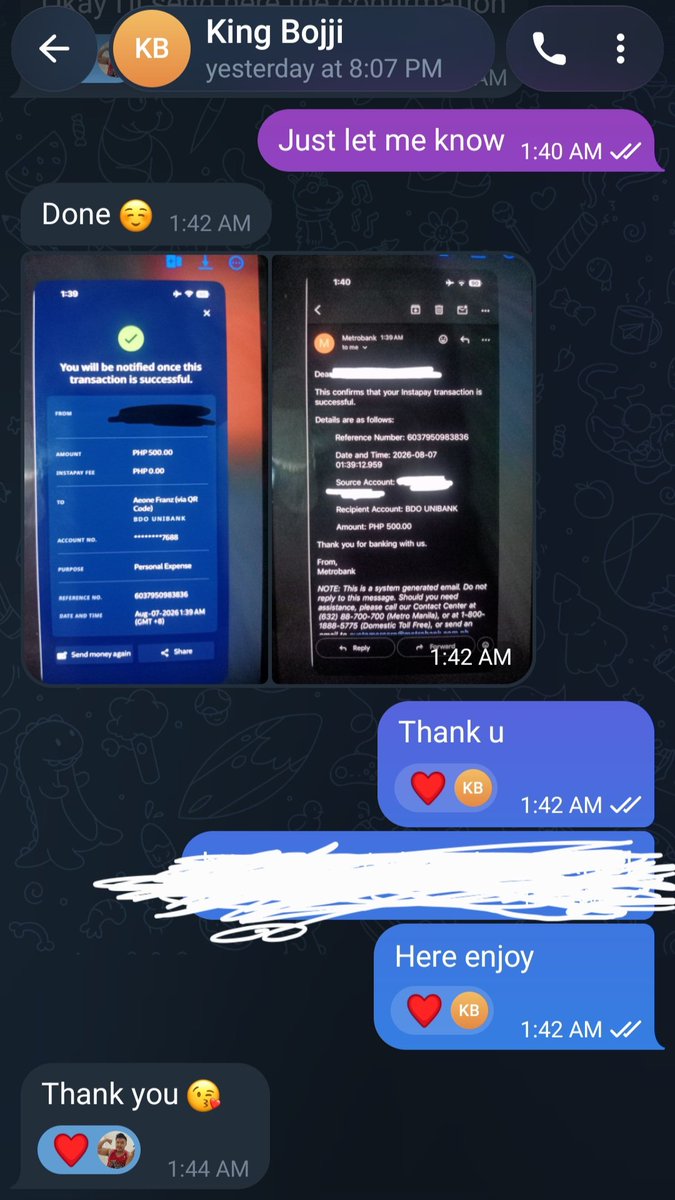 j_franz13's tweet photo. Hi everyone! I have only one Telegram Channel its "@Aeonefranz" and my payment options are only pay-MAYA and BDO

FYI: i do not have Gcash payment, please be aware of scammers https://t.co/Z658q0xgsQ