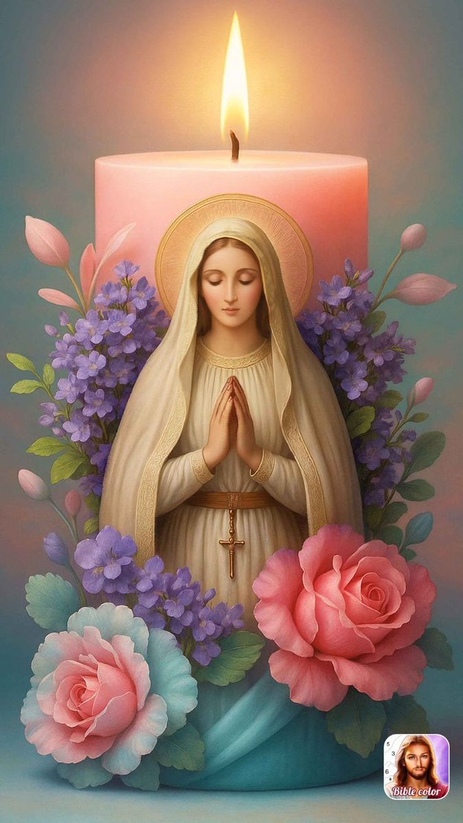 voxsincomplejo's tweet photo. Dios te salve María 
Llena eres de gracia 
El Señor es contigo 
Bendita tú eres entre todas las mujeres 
Y bendito es el fruto de tu vientre Jesús 
Santa María Madre de Dios 
Ruega por nosotros pecadores 
Ahora y en la hora de nuestra muerte 
Amén 🙏✝️🪷 https://t.co/bvKiyjux5h