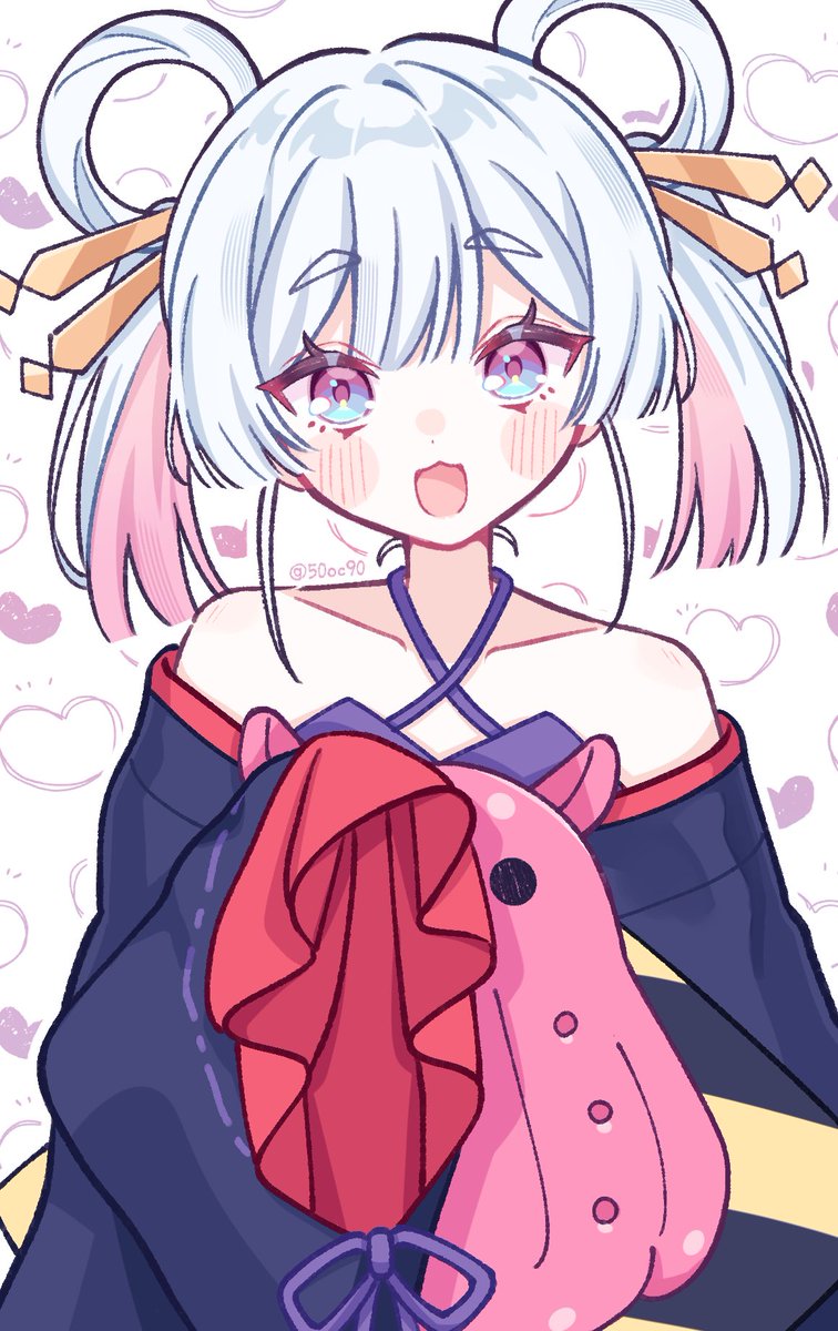 50oc90's tweet photo. らくがきミニヤチヨ🐙 https://t.co/eZj6xA40Po