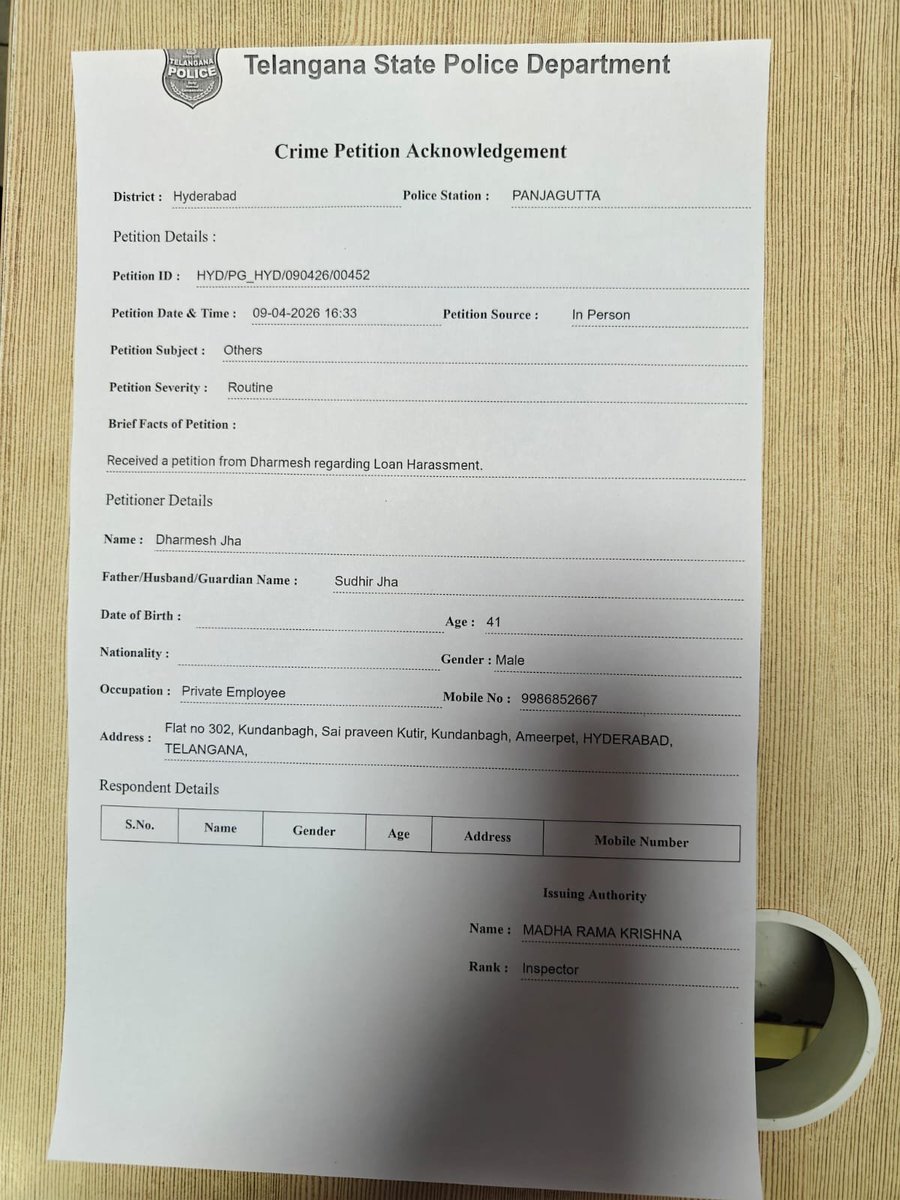 DharmeshJh43312's tweet photo. @NutanMishra1304 @IDFCFIRSTBank @RBIsays I don't know why these guy is asking for live location why applying these tactics after several policy circulation by RBI..I have requested him pls cordinate with me. https://t.co/4mk1MnDgWU