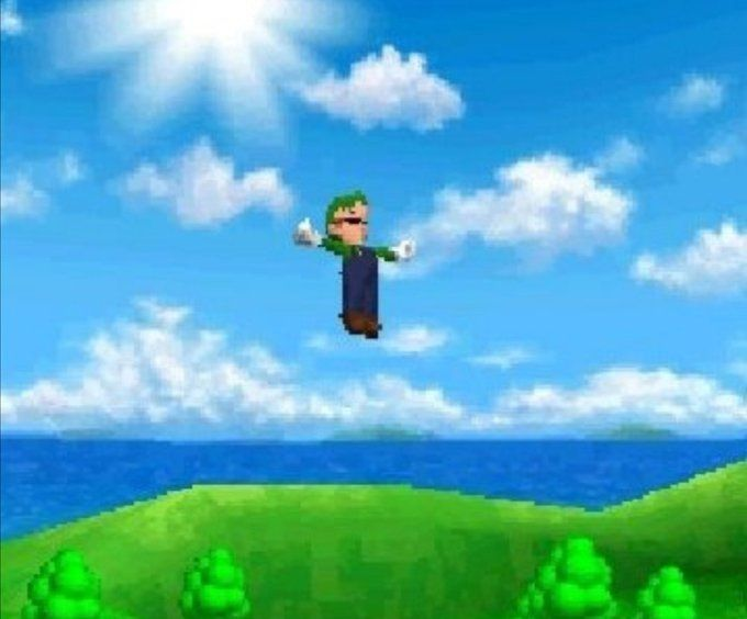 Luigi64meme's tweet photo. LUIGI CANDLE WEN???? https://t.co/chYE33qtw4