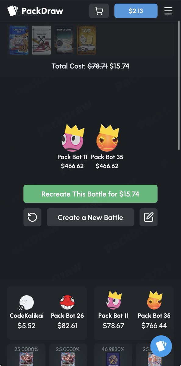 KalikaiX's tweet photo. #onlyonpackdraw https://t.co/FCvzaUmmmH