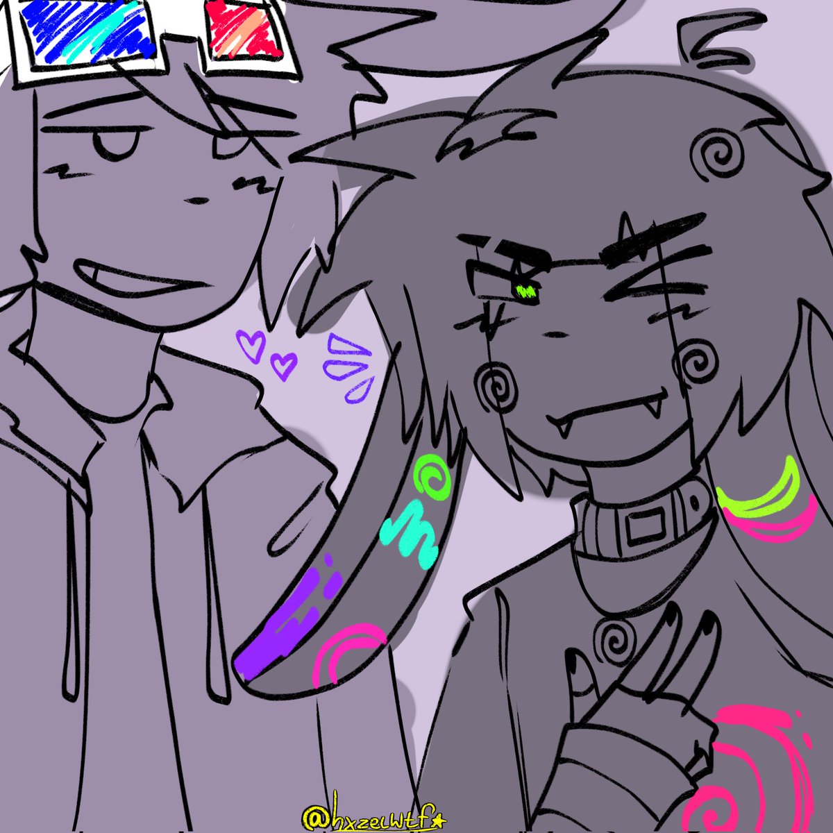 hxzelwtf's tweet photo. @R0seFox I don't have any normal arts with them💔 RyAngel https://t.co/UbRqtlfhzh