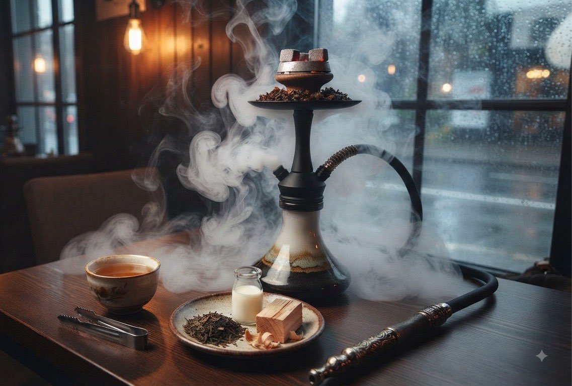 MoshShisha_'s tweet photo. open🌞 
本日のおすすめは【ほうじ茶ラテ】
ヒノキもミックスして、「雨の日のまったりとした時間」に吸いたくなるような、静かで芳醇なイメージに仕上げました🍵
本日もご来店お待ちしております！
14:00-24:00
SHISHA LO：22:45
DRINK&amp;SWEETS LO：23:30
08089910031 https://t.co/xcmbYC9Ng1