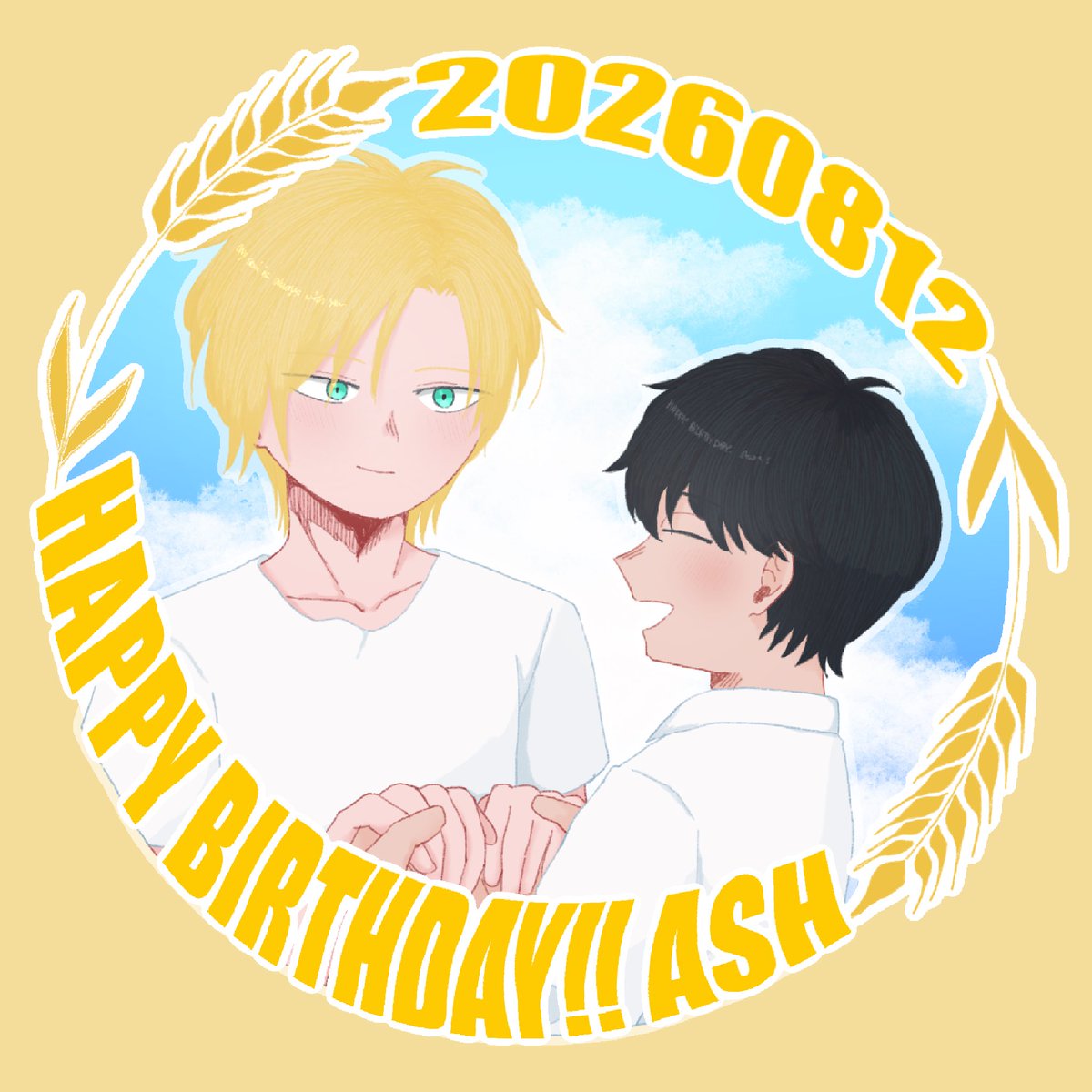SNSRNIBAKR's tweet photo. お誕生日おめでとう🎂🎉🥳💐
今年はｽﾃｯｶ~風‼️

#アッシュ・リンクス誕生祭2026 
#アッシュ・リンクス生誕祭2026 https://t.co/3SF2CPgBoD