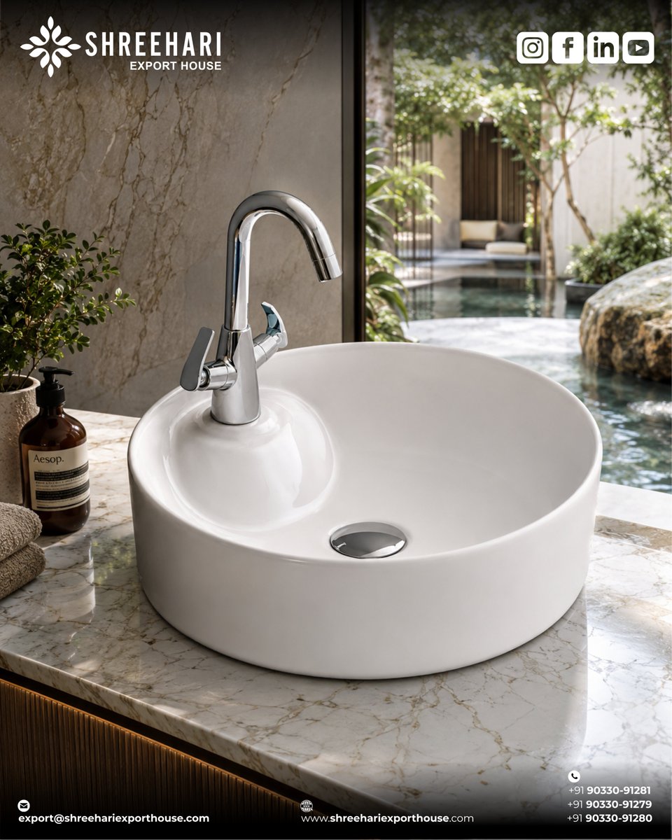 ShreeHariTrade's tweet photo. Looking for premium sanitaryware in bulk for your next commercial project? 🌍

Why partner with us for your import needs? 

• Unmatched Versatility
• Smart Design
• B2B &amp; Bulk Specialists
• Global Export Expertise
• Premium Quality Assurance https://t.co/sikEx7LoO1