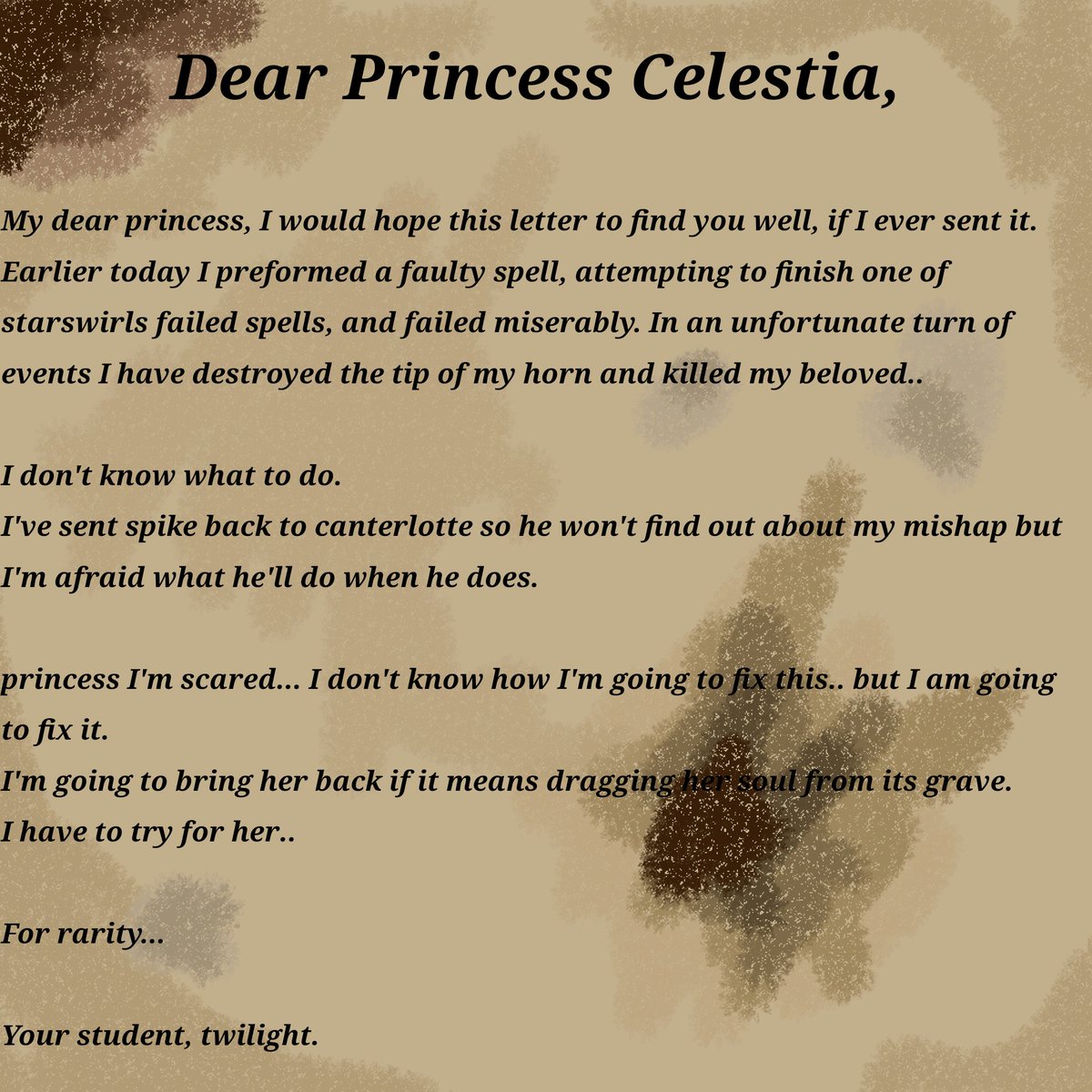 Idiot524077's tweet photo. Dear princess celestia
#raritwi #lilmissprincess https://t.co/0Ii5L2RFm1