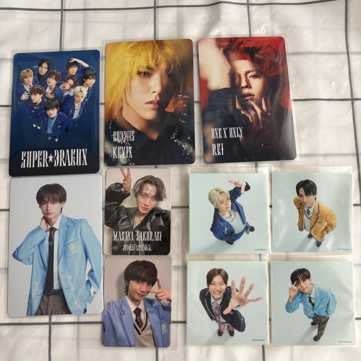 m0725x's tweet photo. 交換 EBiDAN Yes東京 トレカ 楽天 ステッカー

譲 SUPER★DRAGON REI KEVIN 志賀 桜木 山本 アロハ 志村 YUMA 八神

求 同種ICEx 同異種千田（2枚目💖最優先）

FRESHest愛知でのお手渡しもしくは郵送にて
条件が良い方、まとめての交換優先
お気軽にお声掛けください。 https://t.co/034kAiP6pJ