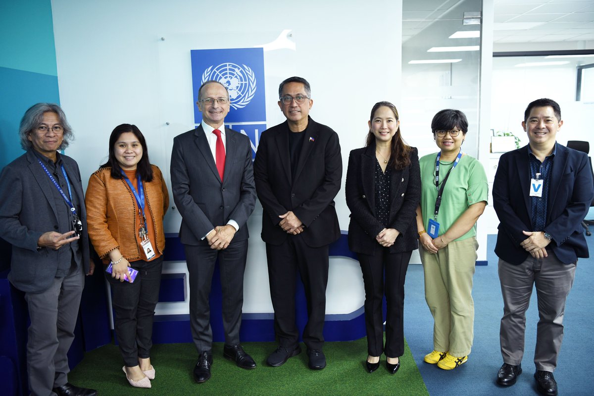 UNDPPH's tweet photo. Advancing Sustainable Development in Mindanao 🌏

UNDP and MinDA are strengthening collaboration to advance an inclusive, resilient, and investment-ready Mindanao, creating opportunities that reach women, Indigenous Peoples, youth, and vulnerable communities. 🌏 https://t.co/GkCvj9lezb