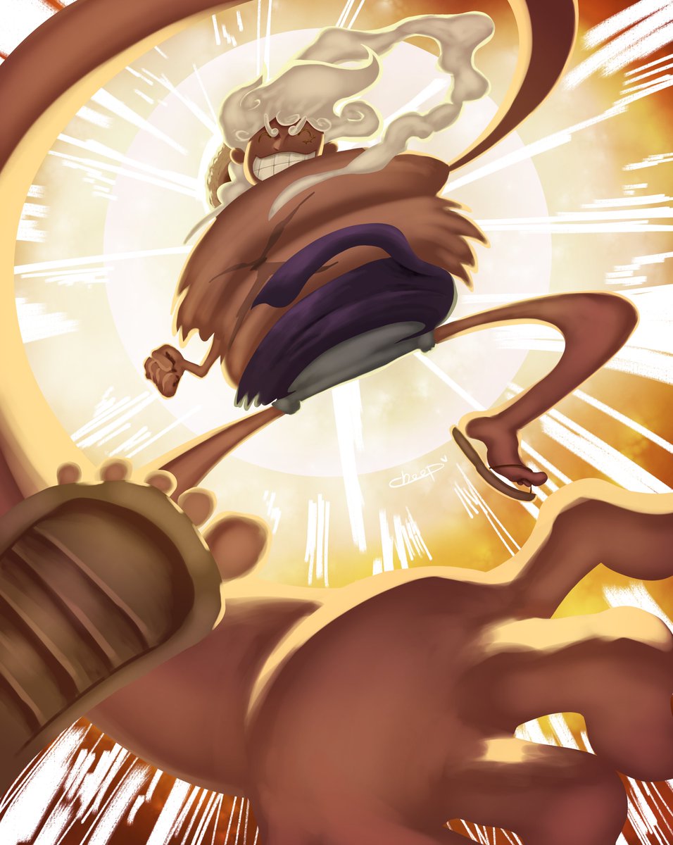 Cheep_the_sheep's tweet photo. Gear 5 Monkey D luffy Fan art 🐏🤍 #fanart #ONEPIECE〜 #luffy #art https://t.co/DMooLObkgm