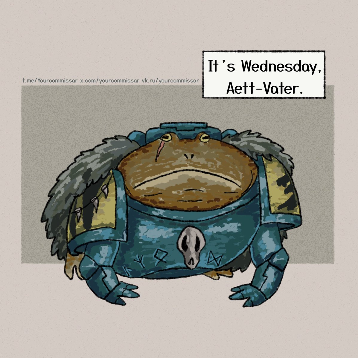 yourcommissar's tweet photo. Ulfrog 

#RogueTrader https://t.co/7T9I7Kw9Jo