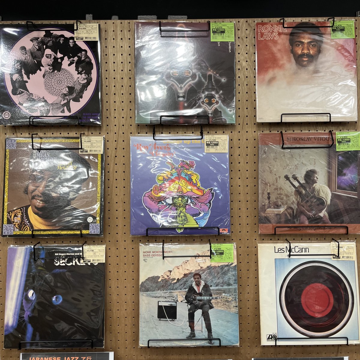 NEW ARRIVAL】 ・2Fでは本日ミドルクラス,ORIGINAL盤のRARE GROOVE