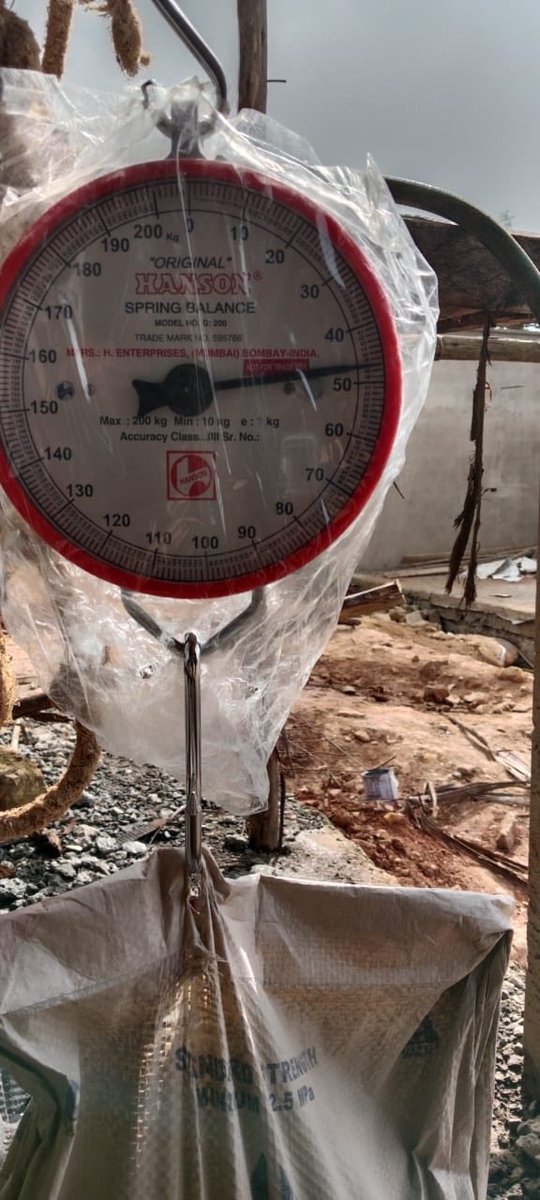 georgenjoroge_'s tweet photo. If you’re building a house in Kenya right now, go to your site, pick one unopened 50kg bag of cement and WEIGH IT.

Don’t ask your fundi. Don’t ask the hardware. Weigh it yourself.

Then come back here and tell us what you found.

Because I recently discovered something about Kenya’s construction industry that has completely changed how I look at the cost of building in this country.

There’s a belief that when you buy a 50kg bag of cement, you get 50kg.

I believed it too.

But after what I have seen and been told while building, I think every Kenyan putting up a house should start checking the materials arriving at their site instead of simply trusting what is written on the bag, receipt or delivery note.

Start with the trucks.

You order a truck of sand or ballast. It arrives looking completely full. You pay for a full truck.

But look carefully at some of these trucks.

One trick people in the industry warned me about is modification of the truck bed. 

A false floor is welded above the original bed, reducing the actual volume while from outside the truck still appears full.

You see a mountain of sand.

What you may actually be buying is a lot of air underneath it.

And there is a very simple way to understand the difference.

Watch what happens when an unmodified truck brings a genuinely full load, tips it onto the ground and attempts to load the same material back onto some of the modified trucks.

You may be shocked by how much material remains on the ground.

That difference is money.

Your money.

Now think about this across an entire construction project.

You don’t buy one truck of sand.

You buy truck after truck after truck.

Sand. Ballast. Hardcore.

If you’re consistently receiving less than the volume you’re paying for, the losses over the lifetime of a project can become enormous.

But the trucks weren’t even the allegation that disturbed me most.

Then I heard about the cement.

Anyone who has driven around Athi River and Mlolongo knows how much of Kenya’s cement trade passes through that corridor.

Factories. Distributors. Warehouses. Godowns. Trucks everywhere.

And I was told something I initially struggled to believe.

The allegation is that somewhere along parts of this supply chain, most cement bags are opened, a small quantity removed, and the bags resealed so professionally that an ordinary buyer would never notice.

Maybe 2kg.

Maybe 2.5kg.

It sounds insignificant until you do the mathematics.

If a bag marked 50kg reaches you at 47.5kg, that’s 5% missing.

On 100 bags, that’s the equivalent of five full bags of cement.

On 1,000 bags, that’s 50 bags.

And because the bag still looks untouched, who checks?

Almost nobody.

We count bags.

We don’t weigh them.

That’s why I’m asking Kenyans to test this rather than simply believe me.

If you have an unopened 50kg cement bag today, WEIGH IT.

Take a picture.

Tell us the brand, where you bought it and the weight you got.

If the bags are consistently 50kg, excellent. We will know.

If they’re not, then we have a much bigger conversation to have.