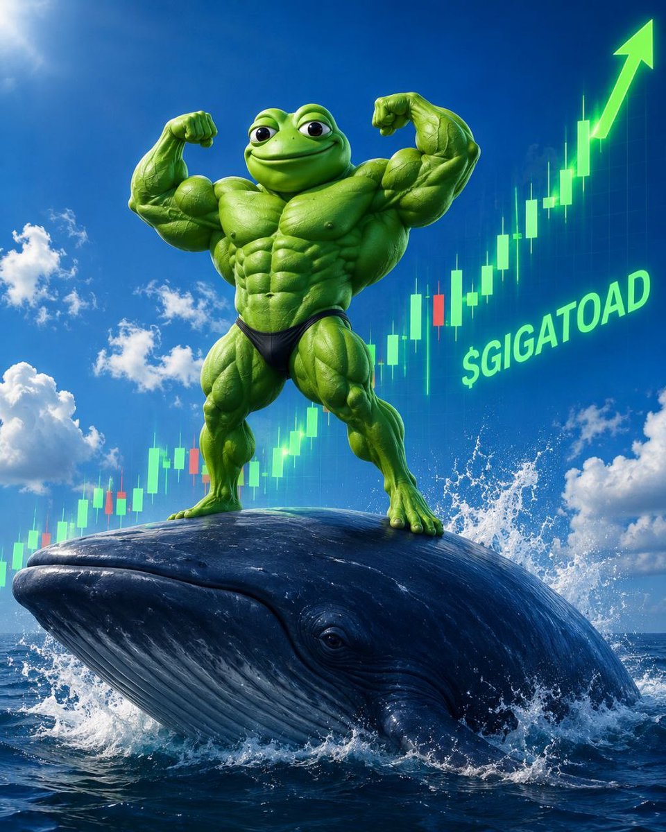 saracrypto_eth's tweet photo. $2,000 $GIGATOAD SHILLING CONTEST

-LIKE AND RETWEET THIS POST AND MY LAST 7 POSTS

-MAKE A POST ABOUT $GIGATOAD , YOU MUST ADD THE TICKER AND CA

-YOU MUST TAG 3 CRYPTO INFLUENCERS AND A MEME PHOTO OF $GIGATOAD

-BEST 10 POSTS WILL WIN $200 EACH
GOODLUCK

Ca - 4QVa33qdXiFe3L3krfSGFaiQEfFUQsWpebJN2CPxpump