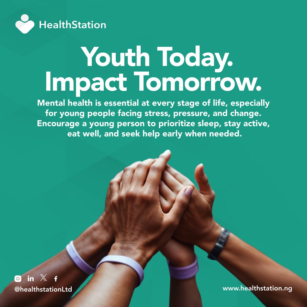 HealthStation_L's tweet photo. Today we celebrate the passion, creativity, and resilience of young people around the world. Your voice matters. Your ideas matter. Your future matters.#InternationalYouthDay #YouthEmpowerment #FutureLeaders https://t.co/EqqWmckucJ