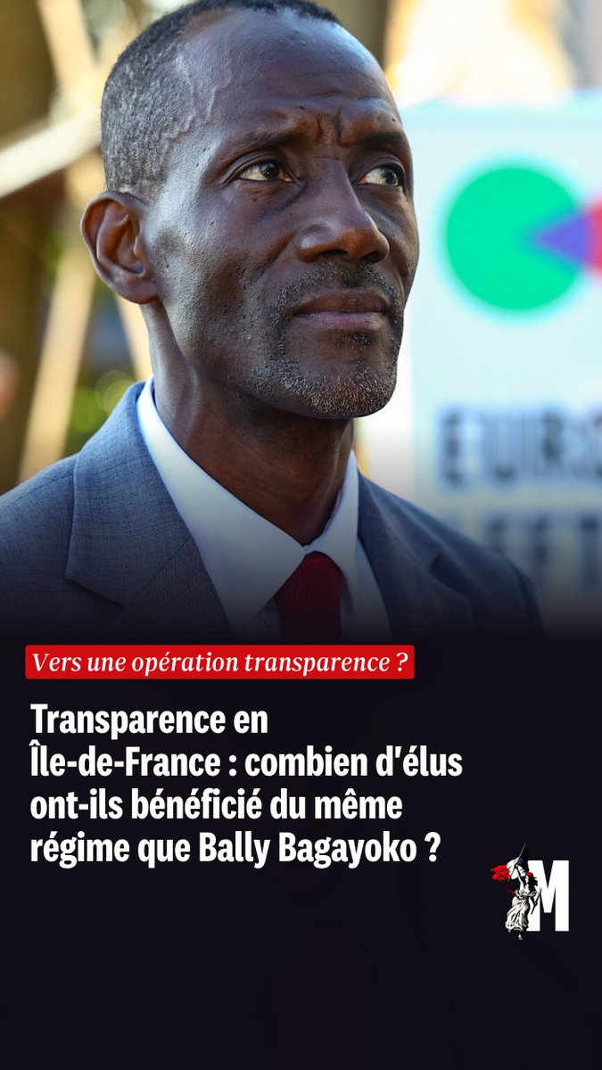MarianneleMag's tweet photo. Transparence en Île-de-France : combien d'élus ont-ils bénéficié du même régime que Bally Bagayoko ?
➡️ https://t.co/B6qXal5ycT https://t.co/18XtSigsZe
