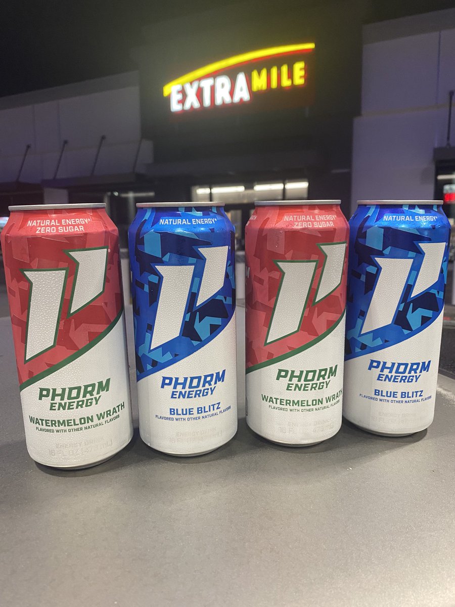 EricThurow's tweet photo. Late night pick-up. @phormenergy definitely needs a decaffeinated version.  That would smake the industry. https://t.co/LYyhvYNbpC