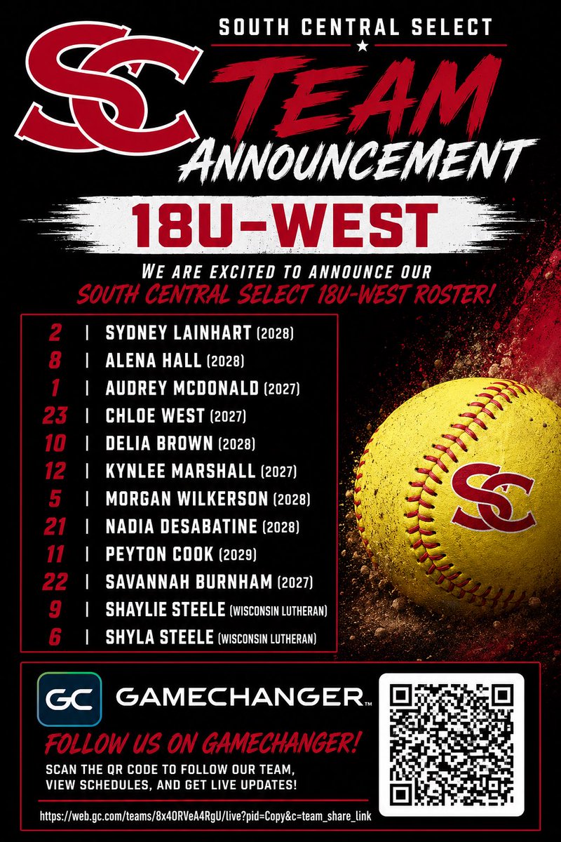 SydneyL2028's tweet photo. Excited to hit the field this fall with these AMAZING teammates of mine https://t.co/dsALl0FyBP