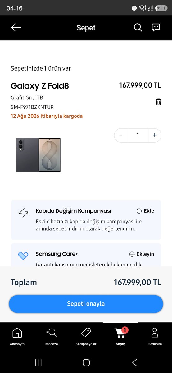 Baatuhan's tweet photo. @SamsungDestekTR @SamsungTurkiye  #fold8 3 AĞUSTOS KARGODA DEDİKLERİ İÇİN ÖN SİPARİŞ VERDİM 12 AĞUSTOS OLDU ÜRÜNÜM KARGOYA VERİLMEDİ. BUGÜN ALMAK İSTERSEN 12 AĞUSTOS KARGO DİYORLAR BÖYLE REZİLLİK YOK YAZIKLAR OLSUN SİZE https://t.co/U0qdM6IMea